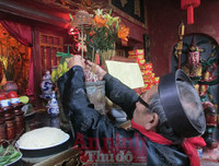 Chùm ảnh: Lễ rước đón bằng di tích lịch sử Đền-Đình Lương Sử