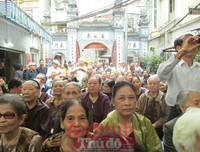 Chùm ảnh: Lễ rước đón bằng di tích lịch sử Đền-Đình Lương Sử