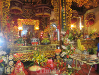 Chùm ảnh: Lễ rước đón bằng di tích lịch sử Đền-Đình Lương Sử