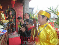 Chùm ảnh: Lễ rước đón bằng di tích lịch sử Đền-Đình Lương Sử