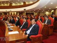 Hình ảnh Ban Bí thư TW Đảng gặp mặt cán bộ lãnh đạo nghỉ hưu