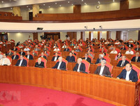 Hình ảnh Ban Bí thư TW Đảng gặp mặt cán bộ lãnh đạo nghỉ hưu