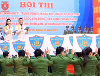 Hội thi thể hiện trí tuệ, bản lĩnh chính trị của Trung đoàn Cảnh sát Bảo vệ mục tiêu