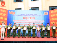 Hội thi thể hiện trí tuệ, bản lĩnh chính trị của Trung đoàn Cảnh sát Bảo vệ mục tiêu