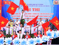 Hội thi thể hiện trí tuệ, bản lĩnh chính trị của Trung đoàn Cảnh sát Bảo vệ mục tiêu