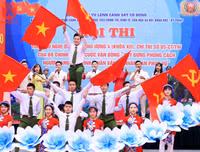 Hội thi thể hiện trí tuệ, bản lĩnh chính trị của Trung đoàn Cảnh sát Bảo vệ mục tiêu