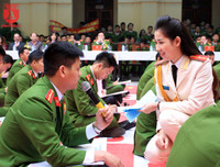 Hội thi thể hiện trí tuệ, bản lĩnh chính trị của Trung đoàn Cảnh sát Bảo vệ mục tiêu