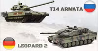 T-14 Armata đối đầu Leopard 2A7 - Xe tăng nào sẽ chiến thắng?