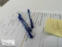 [ẢNH] Cận cảnh việc thực hiện xét nghiệm nhanh Covid- 19, 10 phút có kết quả ngay ở Hà Nội