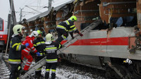 Hai tàu hỏa đâm nhau tại Áo, 23 người thương vong