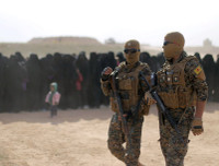 [Ảnh] Cận cảnh giao tranh dữ dội tại thành trì cuối cùng của IS ở Syria