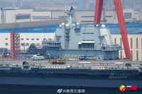 [ẢNH] Tàu sân bay nội địa Trung Quốc mang số tiêm kích hạm... gấp rưỡi Đô đốc Kuznetsov