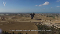 Israel dùng cảm biến xác định vị trí các đường hầm của Hamas