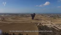 Israel dùng cảm biến xác định vị trí các đường hầm của Hamas