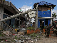 Thành phố Marawi hoang tàn sau khi Philippines chiến thắng khủng bố