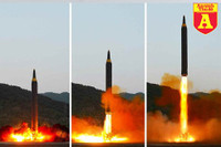 [ẢNH] Triều Tiên phóng tên lửa nhằm đáp trả việc Hàn Quốc sở hữu ‘sát thần’ F-35?