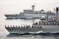 [ẢNH] Chuyển giao trước Việt Nam nhưng giờ Philippines mới nhận tàu Pohang từ Hàn Quốc