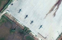 [ẢNH] Vệ tinh Mỹ phát hiện căn cứ không quân bí mật của Nga có quy mô sánh ngang Hmeimim