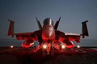 [ẢNH] ‘Soi’ sức mạnh tiêm kích hạm F/A-18E/F Mỹ đang nhào lộn trên biển Đông