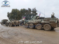 [ẢNH] Nga dùng xe tăng để mở đường nếu Mỹ tiếp tục chặn đoàn tuần tra?