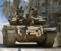 [ẢNH] Phận bi tráng của chiến tăng T-55MV Syria trên cánh đồng chết Idlib