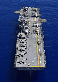 [ẢNH] Trung Quốc giật mình khi tàu đổ bộ tấn công Mỹ mang đầy F-35B tiến vào biển Đông