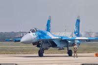 [ẢNH] Từ 70 chiến thần Su-27 xuống còn 17 chiếc, điều gì đang xảy ra với chiến đấu cơ mạnh nhất của Ukraine?