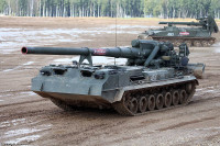 [ẢNH] Sự thật pháo tự hành 2S7M Malka khai hỏa chính xác 