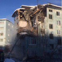 Nổ khí ga tại Nga gây thương vong