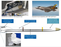 [ẢNH] Cặp vũ khí mới của Mỹ có thể tiêu diệt S-400 và cả S-500 Nga