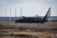 [ẢNH] Pháo binh Nga bất ngờ khai hỏa dữ dội loại cối có thể bắn đạn hạt nhân