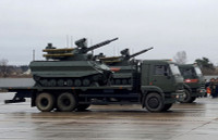 [ẢNH] Được tái triển khai, robot 'tử thần' Uran-9 Nga sẽ phô diễn bản năng sát thủ