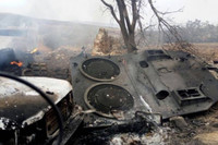 [ẢNH] Lính Thổ Nhĩ Kỳ bị tập kích thương vong nặng nề, Nga vội điều trực thăng đi tuần