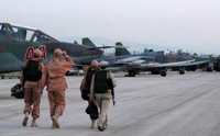 [ẢNH] Lý do nào khiến Nga bất ngờ rút lượng lớn chiến đấu cơ từ Syria về nước?