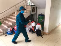 Cận cảnh bên trong khu cách ly tập trung Trung tâm Giáo dục Quốc phòng và An ninh, Đại học Quốc gia Hà Nội