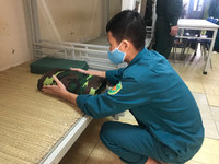 Cận cảnh bên trong khu cách ly tập trung Trung tâm Giáo dục Quốc phòng và An ninh, Đại học Quốc gia Hà Nội