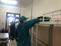 Cận cảnh bên trong khu cách ly tập trung Trung tâm Giáo dục Quốc phòng và An ninh, Đại học Quốc gia Hà Nội