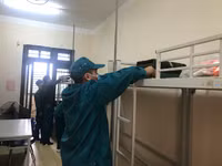 Cận cảnh bên trong khu cách ly tập trung Trung tâm Giáo dục Quốc phòng và An ninh, Đại học Quốc gia Hà Nội