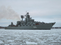 [ẢNH] Tuần dương hạm Nga tiến vào Địa Trung Hải khi quân đội Syria chuẩn bị đánh lớn