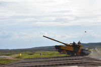 [ẢNH] Liên tiếp gặp sự cố tại giải đấu Tank Biathlon, xe tăng Nga không tốt như quảng cáo?