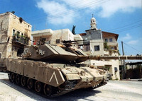 [ẢNH] Khám phá sức mạnh xe tăng chiến đấu chủ lực Israel có thể 