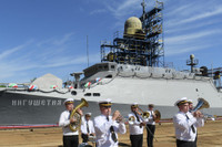 [ẢNH] Nga hạ thủy tàu tên lửa cỡ nhỏ với thời gian đóng lâu kỷ lục