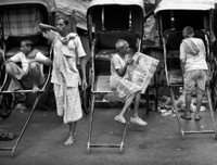 [ẢNH] Cận cảnh cuộc sống mưu sinh cực nhọc của phu kéo xe ở Ấn Độ