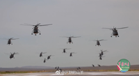 [ẢNH] Trung Quốc khoe phi đội trực thăng tấn công 