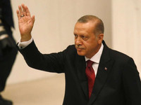 [ẢNH] Ông Erdogan trở thành tổng thống quyền lực nhất lịch sử Thổ Nhĩ Kỳ