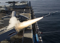 [ẢNH] Hệ thống tên lửa phòng không đặc biệt trên tàu sân bay Mỹ