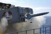 [ẢNH] Hệ thống tên lửa phòng không đặc biệt trên tàu sân bay Mỹ