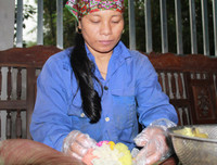 Xôi ngũ sắc: Đặc sản bắt mắt của núi rừng Tây Bắc