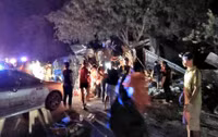 Xe hai tầng gây tai nạn tại Thái Lan, ít nhất 18 người thiệt mạng