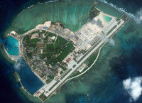 [ẢNH] Chiến hạm Mỹ mang tên lửa Tomahawk tuần tra áp sát Hoàng Sa